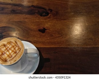 Remembrance About Coffee Taste And Smell, Creme Brulee Latte, Coffee Concept