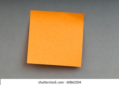 orange post it notes