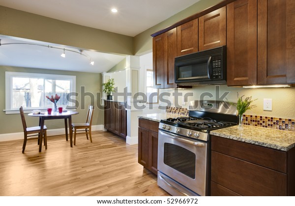 Remodel Kitchen Oven Granite Counters Stock Photo Edit Now 52966972