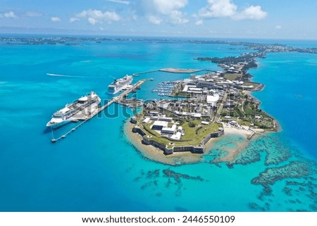 Similar – Image, Stock Photo Cruise on the Atlantic Ocean