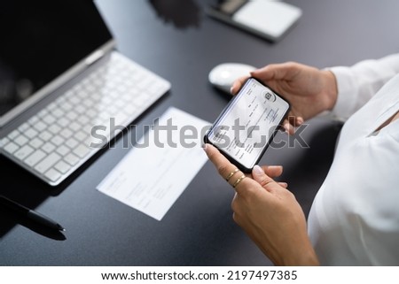 Remote Check Deposit Using Mobile Remote. Online Capture