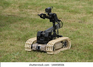 A Remote Control Device Used for Bomb Disposal Work.