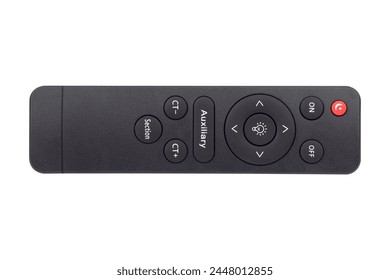 remote control for lamp isolated from background