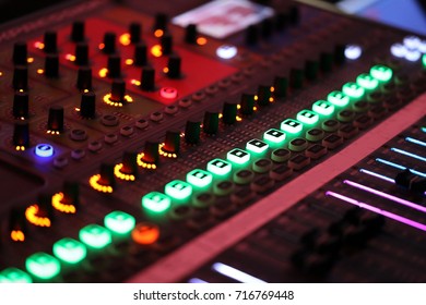 Remote control light in the concert hall - Shutterstock ID 716769448