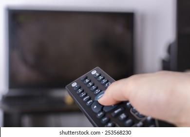 Remote Control And TV