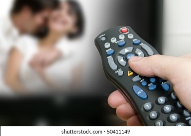 Remote Control And Tv