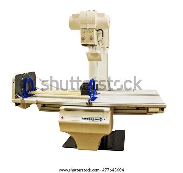 Remote Controlled Xray Machine Isolated On стоковая фотография (редактировать), 477645604