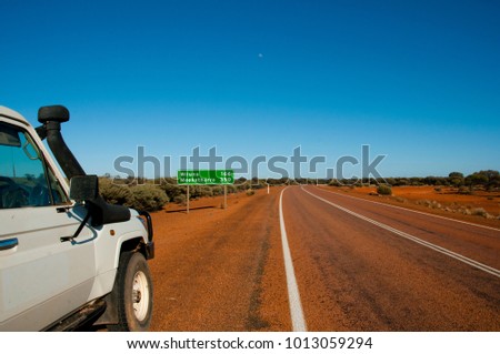 Remote Highway in Western Australia