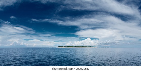 Remote Island In The Sea