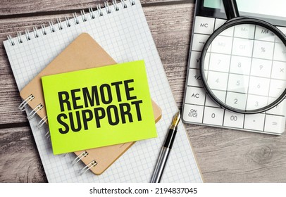 Remote Support - Action Of Providing Technical Support Once A Remote Access Connection Is Established