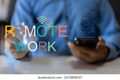 Remote work technology, digital collaboration virtual workspace, work from home tools, cloud solutions, online communication, flexible working, remote office setup digital nomad, productivity tools