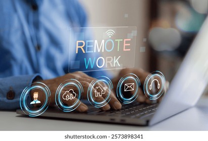Remote work technology, digital collaboration virtual workspace, work from home tools, cloud solutions, online communication, flexible working, remote office setup digital nomad, productivity tools