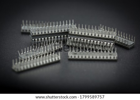 removable Cache memory chips off a Computer Motherboard