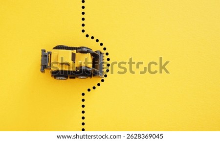 Remove restrictions and rules as Idea of Redefining boundaries and lifting regulations. The expanding freedom is shown by bulldozer which pushes back a boundary