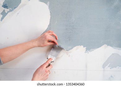 10,223 Removing Wallpaper Images, Stock Photos & Vectors | Shutterstock