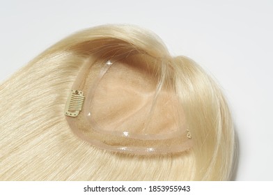 Remy Clip In Straight Blonde Human Hair Weaves Extensions Wigs Toupee