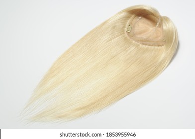 Remy Clip In Straight Blonde Human Hair Weaves Extensions Wigs Toupee