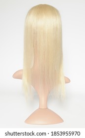 Remy Clip In Straight Blonde Human Hair Weaves Extensions Wigs Toupee