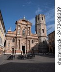 Renaissance Baroque Basilica of San Prospero in Reggio Emilia, Italy.