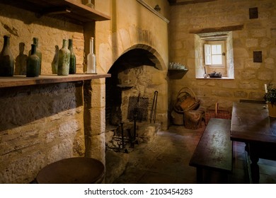 Renaissance Interior Photo Shot In A Property Released Medieval Castle In The South Of France