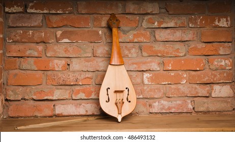 Renaissance Violin (rebec) In A Dark Room