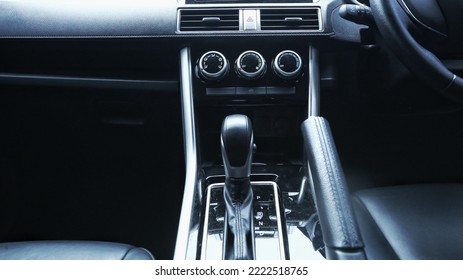 Renault Talisman car vehicle interior dashboard, dashboard center console cockpit interior details inside orebro. No people