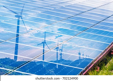 renewable energy concept. double exposure. - Powered by Shutterstock