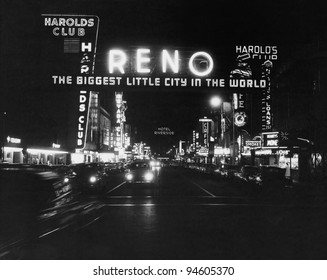 Reno Nevada, circa 1950s