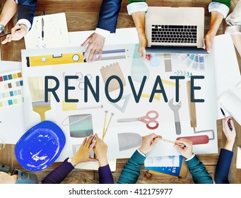 Renovate Decorating Construction Composition Concept