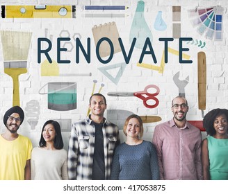Renovate Decorating Construction Composition Concept