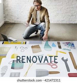 Renovate Decorating Construction Composition Concept