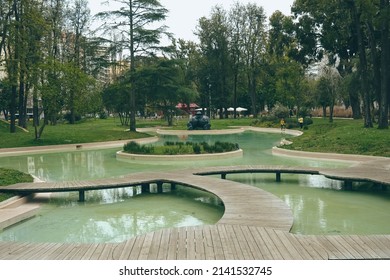 The Renovated Garden In Campo Grande Is Now The Mário Soares Garden. Endowed With Good Walks, Large And Old Trees That Cool The Hottest Days. Lisbon, March 2022