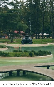 The Renovated Garden In Campo Grande Is Now The Mário Soares Garden. Endowed With Good Walks, Large And Old Trees That Cool The Hottest Days. Lisbon, March 2022