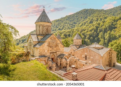 Renovated Haghartsin Monastery (founded In The 11th Century) Is A Classic Example Of Armenian Architecture, Located Near Dilijan