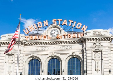 Renovated Union Station in Downtown Denver, Colorado.