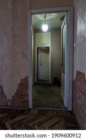 Renovation In An Old Soviet Apartment. Russia.