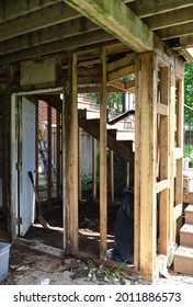 Renovation Of Outdoor Shed Under Backyard Deck