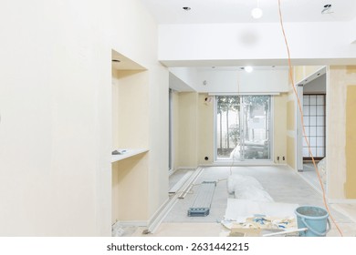 Renovation, Rooms under construction and cannot be specified