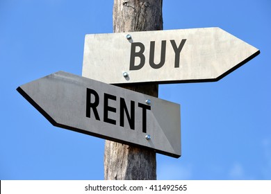 Rent And Buy Signpost