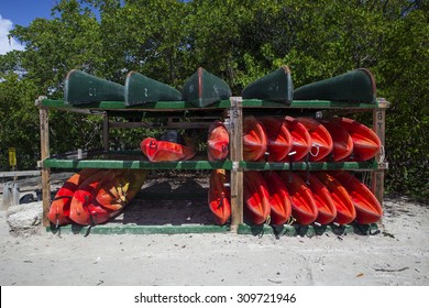 Rental Kayaks And Canoes At Oleta River State Park