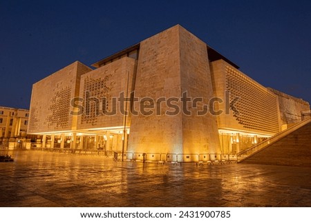 Renzo Piano Parlament in Malta