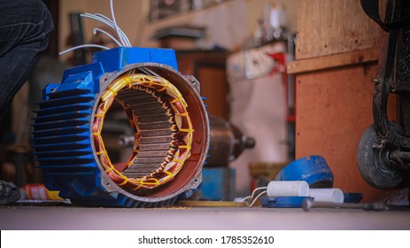 Repair 3-phase Motors Of Industrial Plants.