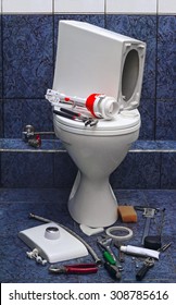 Repair Broken Toilet