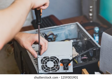 Repair Computer System Unit, Power Supply, It Specialist