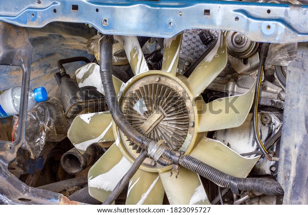 Repair of damaged engines caused by time\
causing corrosion