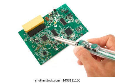 Electromagnetic Compatibility Emc Engineer Holding Magnetic Stock Photo ...