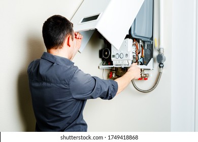 Repair Of A Gas Boiler