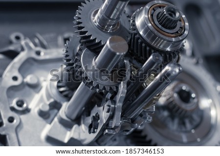 Similar – Cogs, Gears and Wheels Inside Truck Diesel Engine