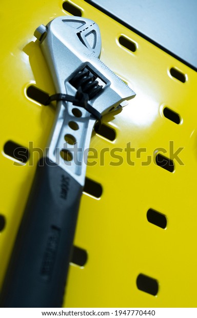 
repair tools in the store close up. 
auto workshop
tools set