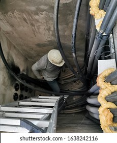 Repair Underground Cable in High Voltage Substation